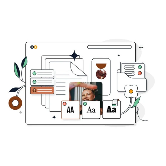 Modern office space with large windows, reflecting a creative agency environment.