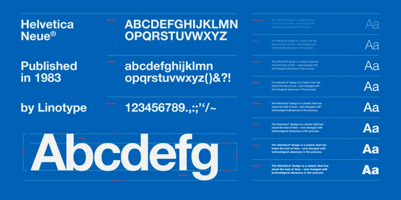 Neue Helvetica